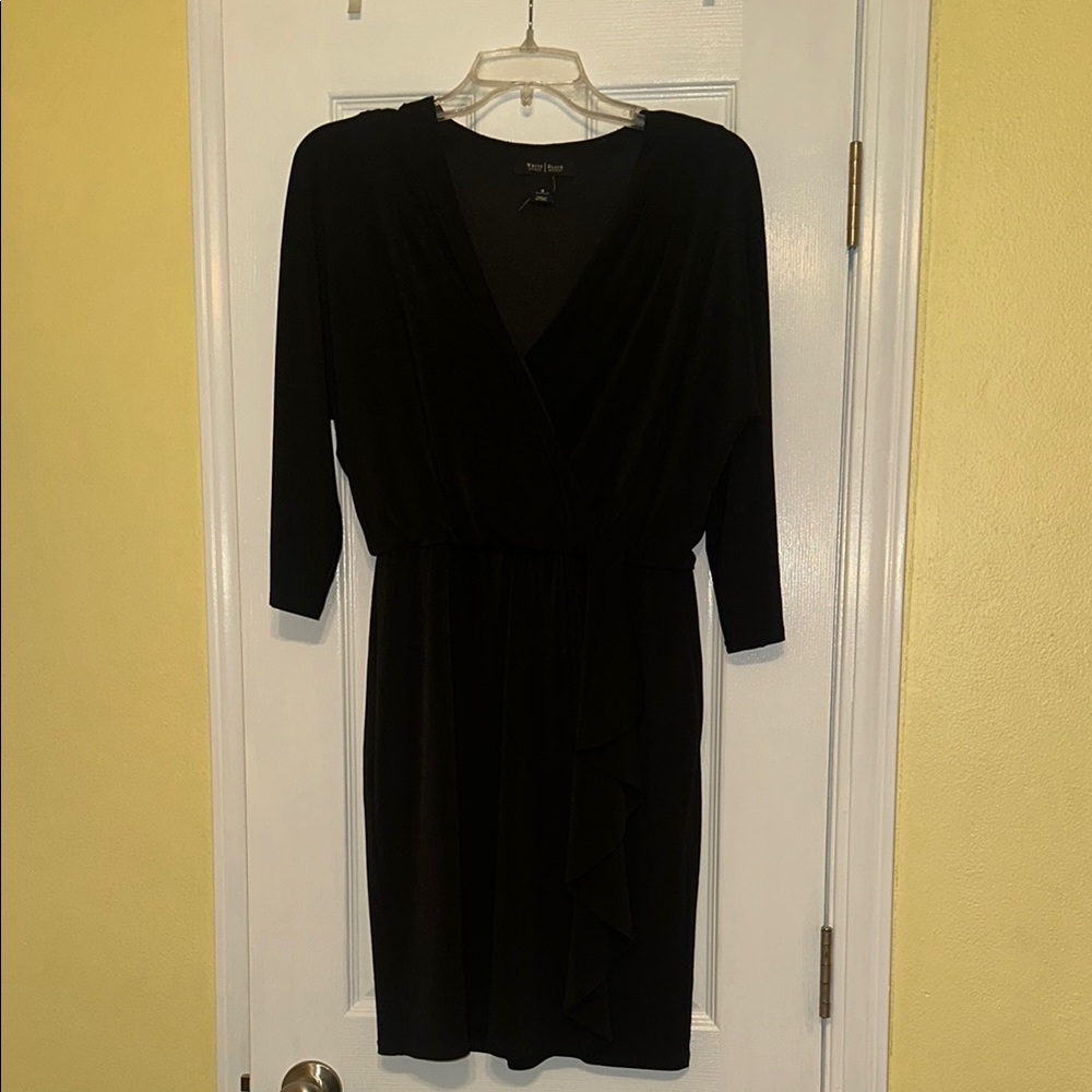 Black Wrap Dress